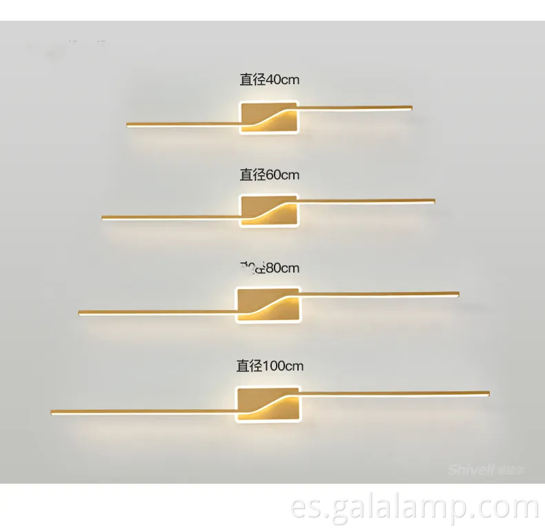 Elegante luz de pared nórdica para el dormitorio y el pasillo modernos